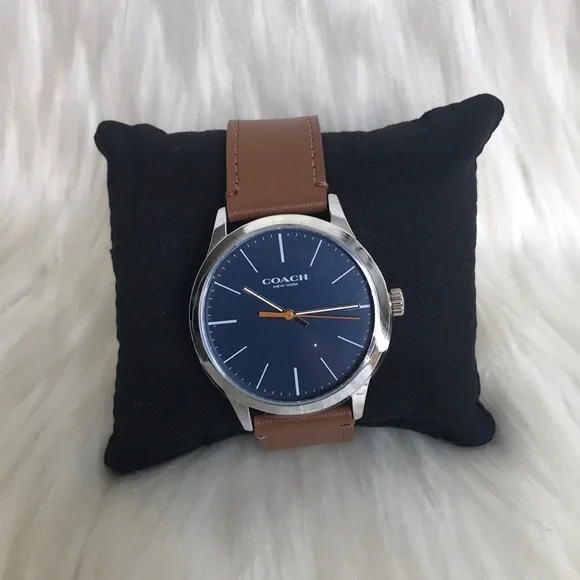 Coach Men’s Baxter Watch, 39 Mm color Brown